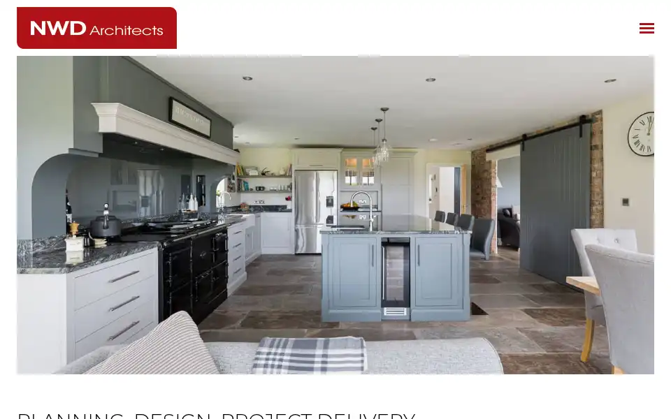 Screenshot of nwdarchitects.co.uk