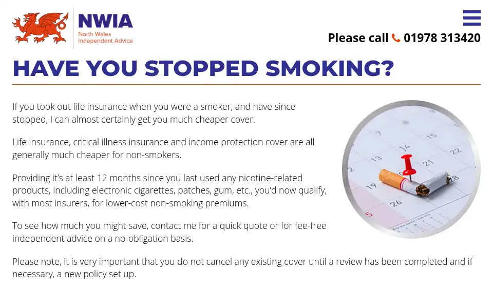 Screenshot of nwia.co.uk