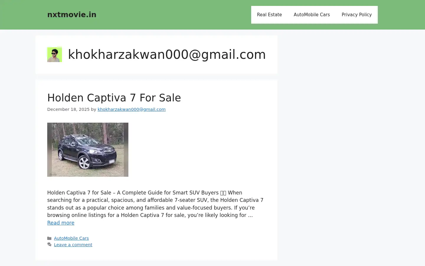 Screenshot of nxtmovie.in