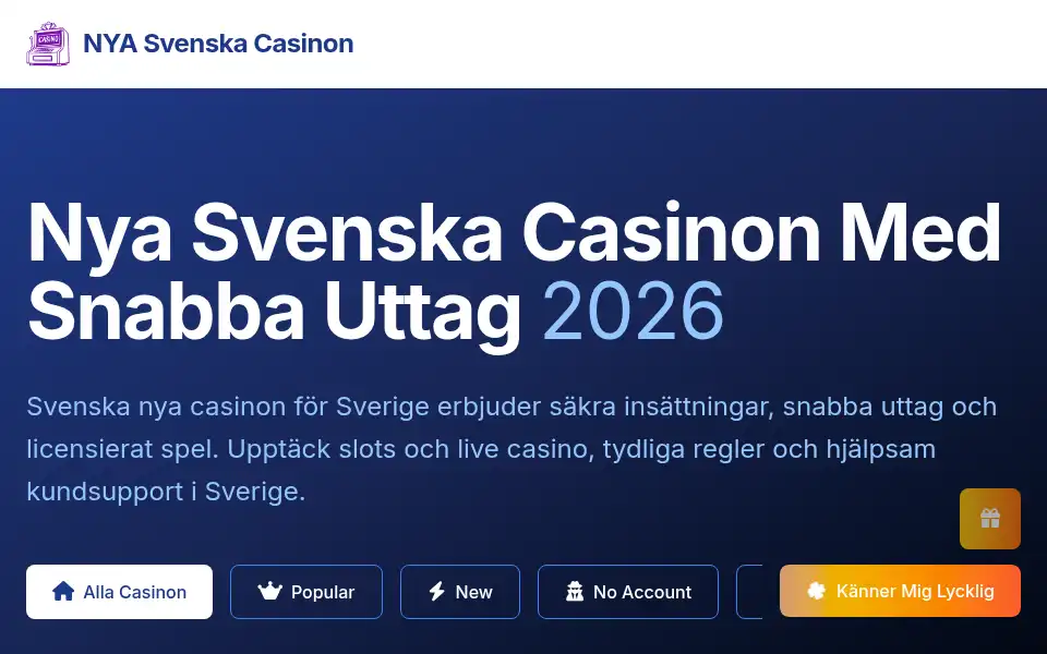 Screenshot of nyasvenskacasinon.org