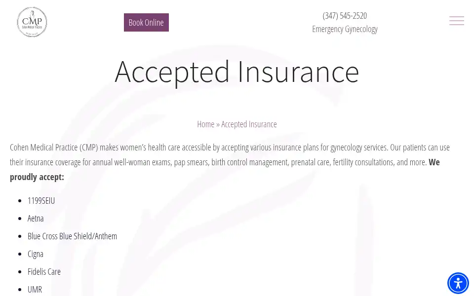 Screenshot of nycgyne.com