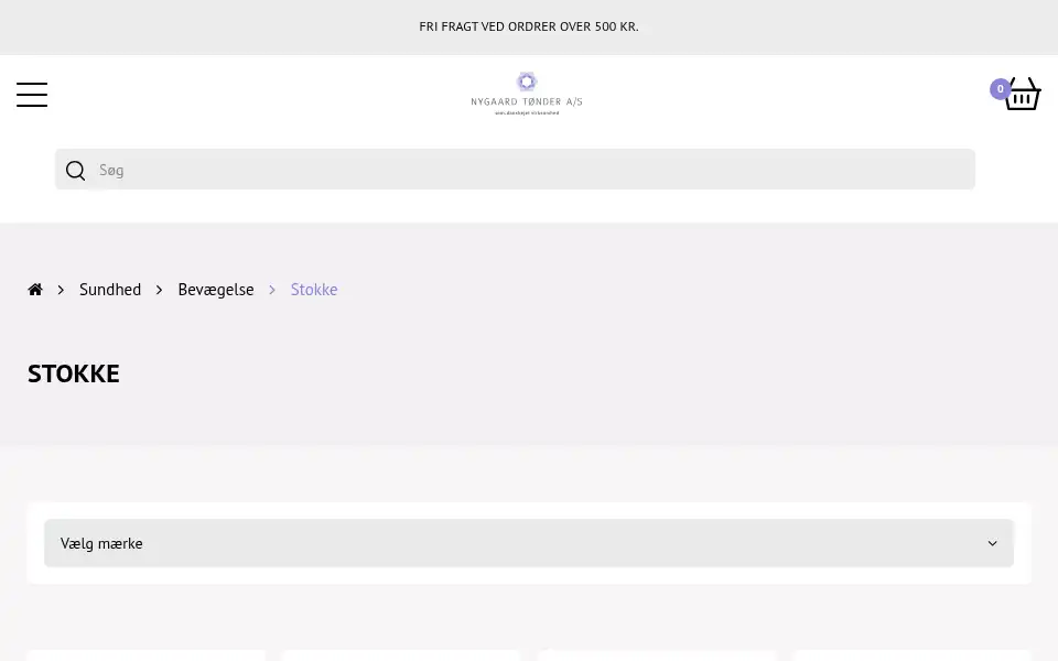 Screenshot of nygaardtoender.com