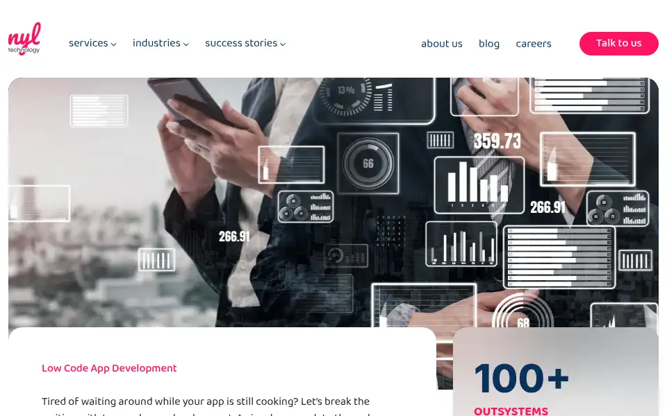Screenshot of nyl.technology