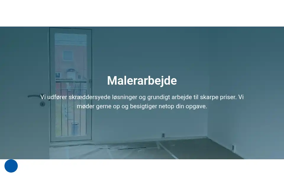 Screenshot of nymal.dk
