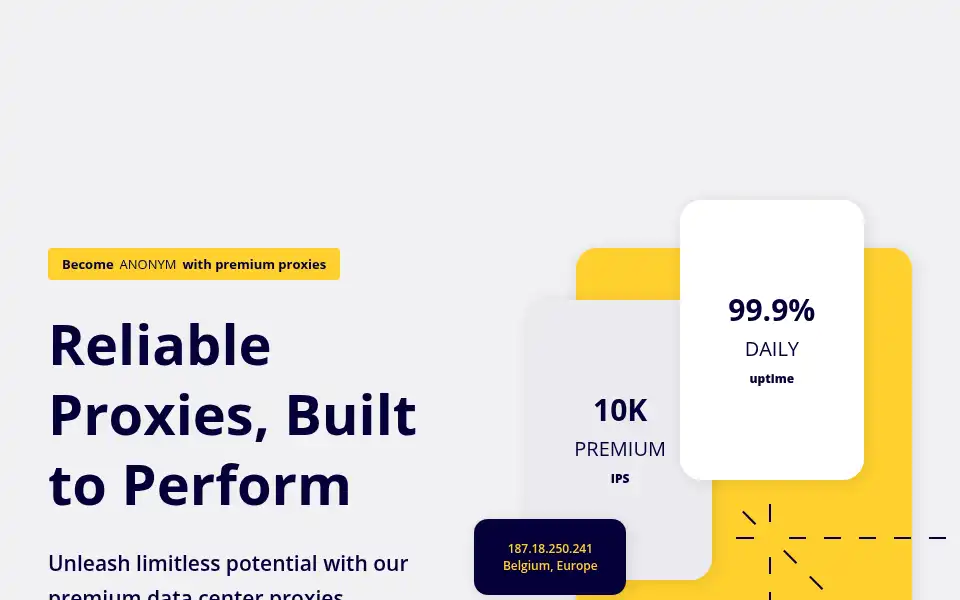 Screenshot of nyprox.com