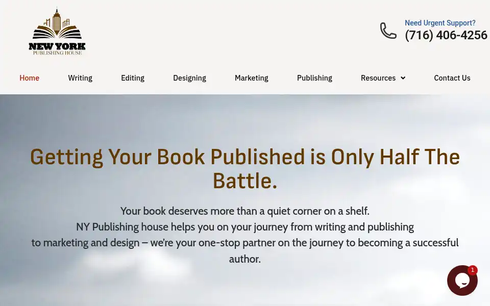 Screenshot of nypublishinghouse.com