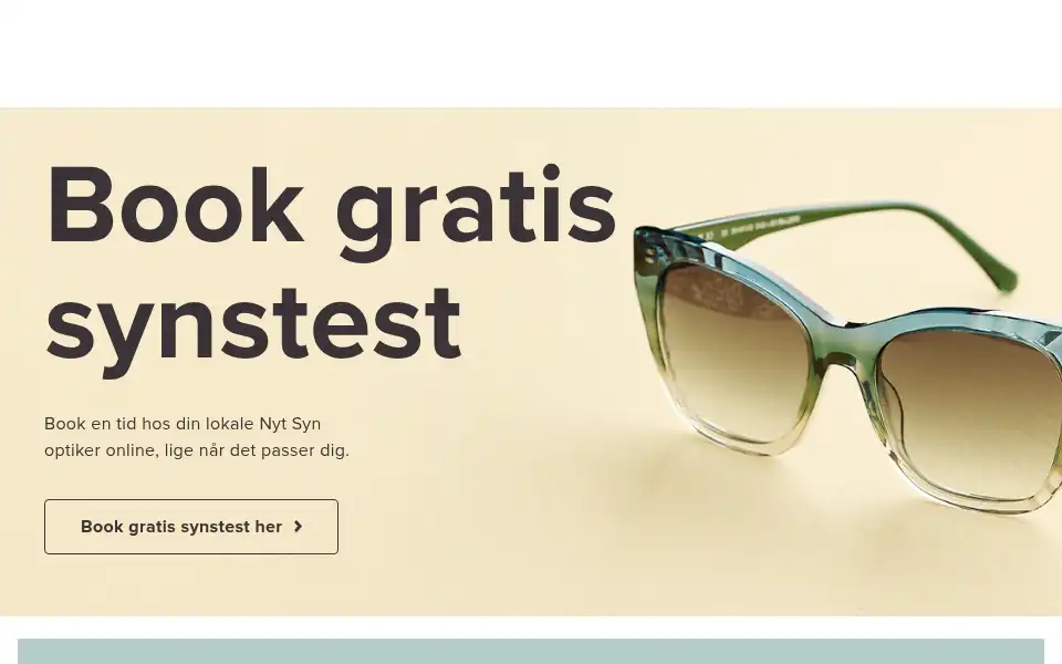 Screenshot of nytsyn.dk