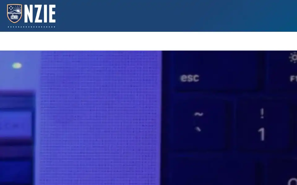 Screenshot of nzie.ac.nz