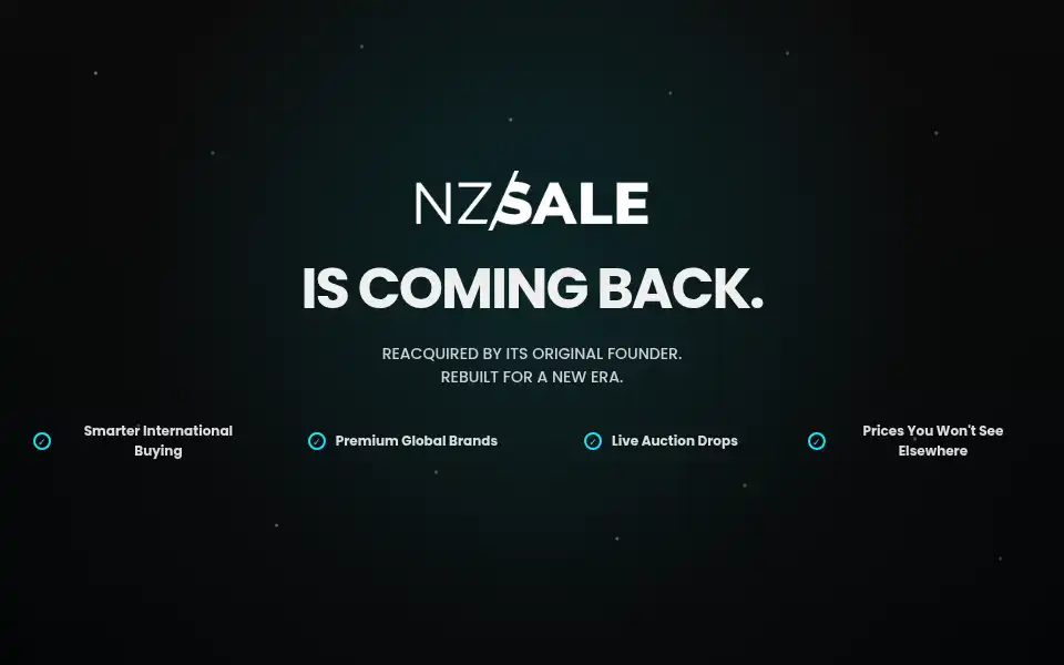Screenshot of nzsale.co.nz