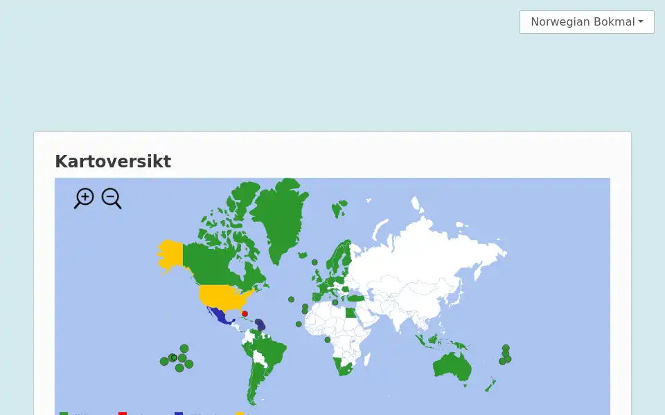 Screenshot of o-charts.org