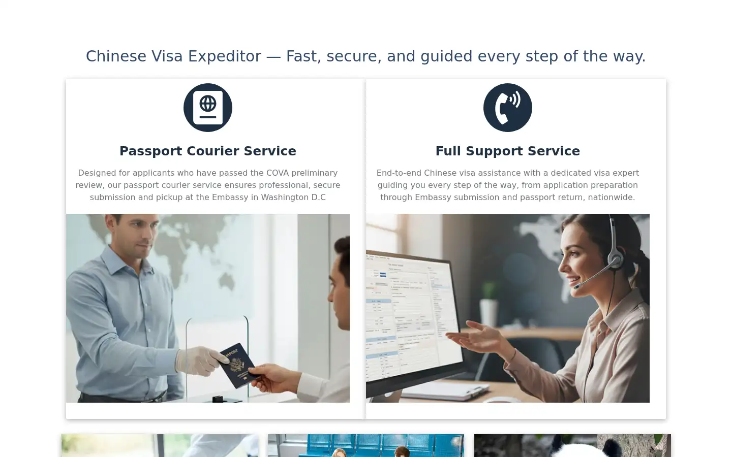 Screenshot of oasischinavisa.com
