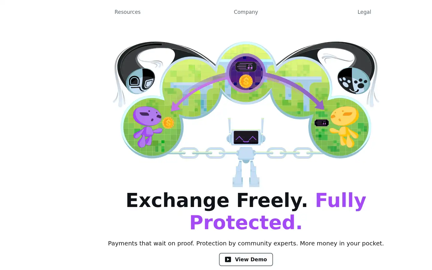 Screenshot of oath.to