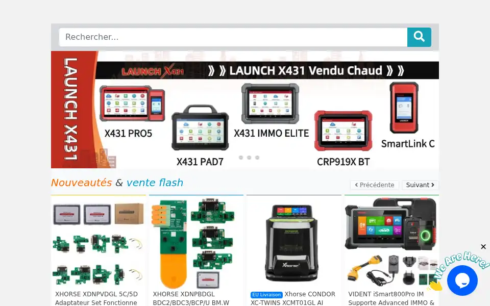 Screenshot of obd2diy.fr