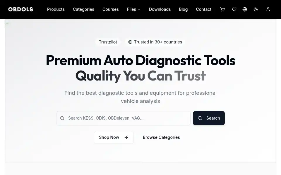 Screenshot of obdols.com