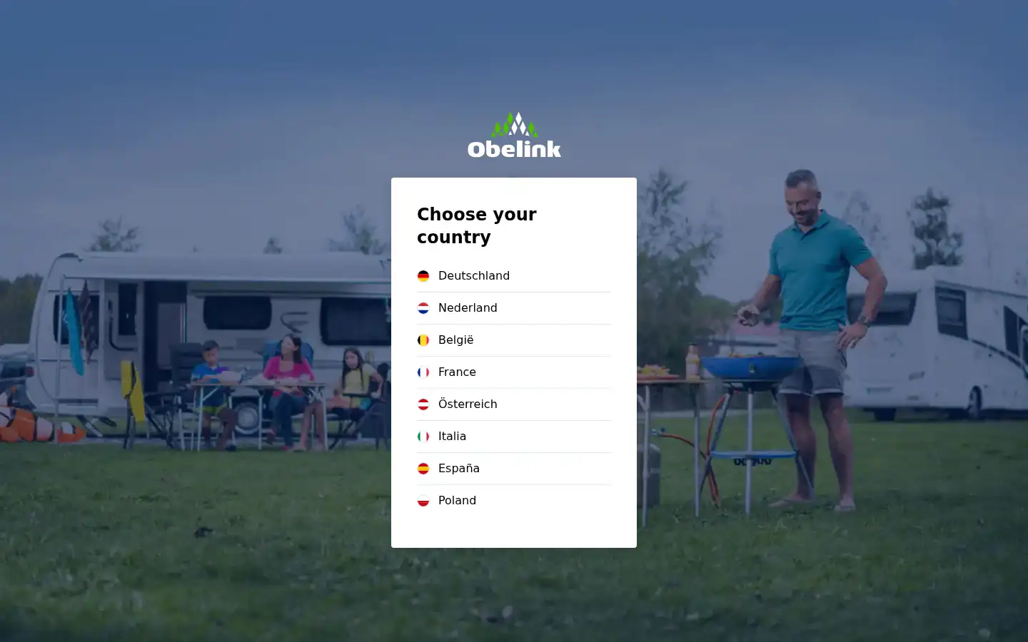 Screenshot of obelink.eu