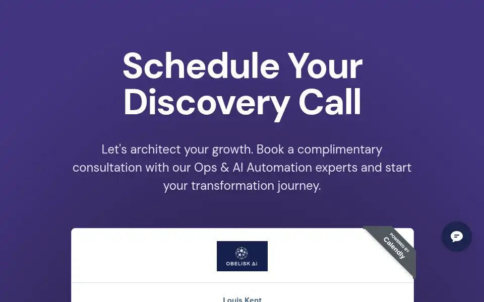 Screenshot of obeliskai.co.uk