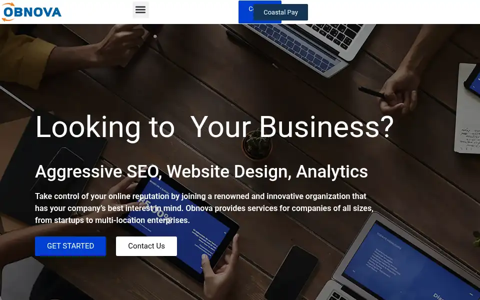 Screenshot of obnova.io
