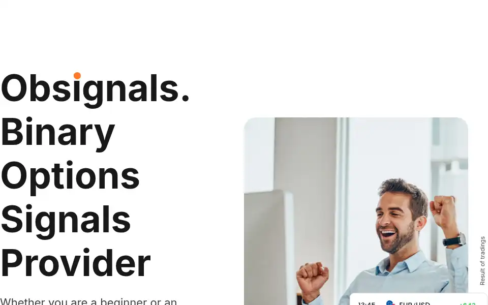Screenshot of obsignals.com
