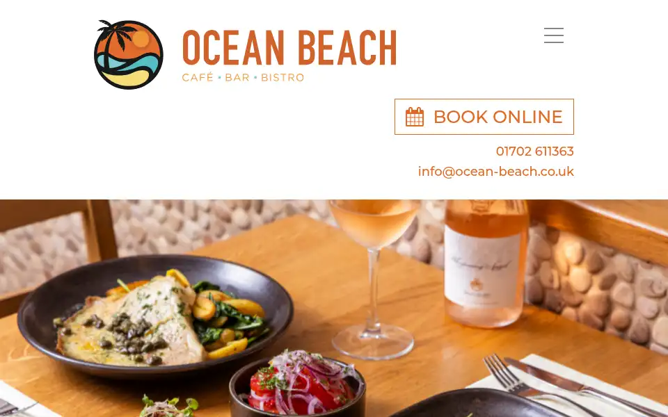 Screenshot of ocean-beach.co.uk
