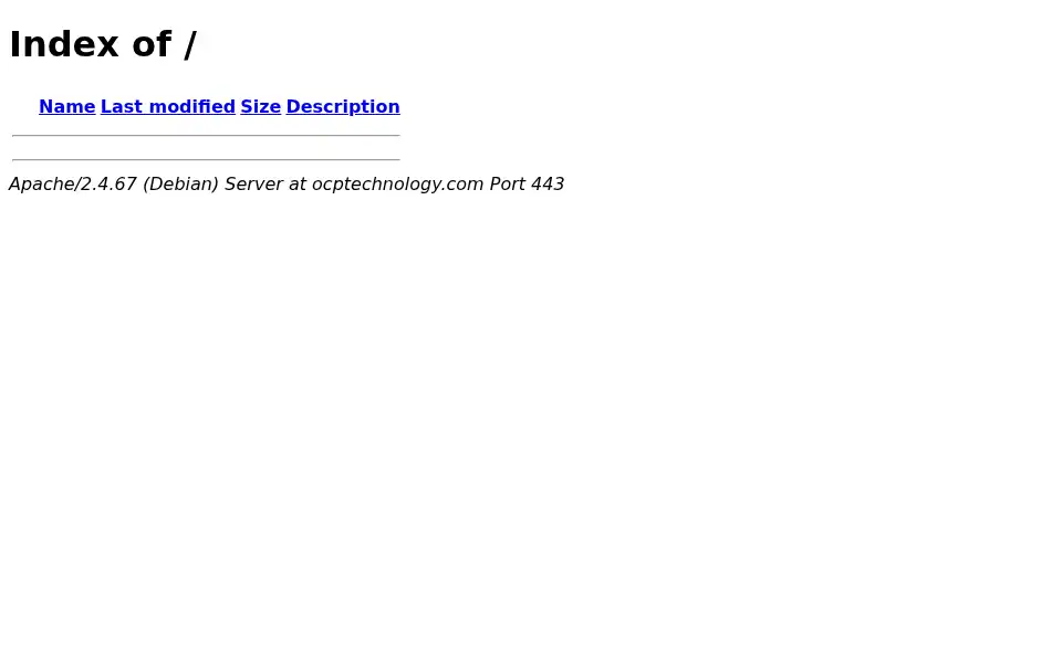 Screenshot of ocptechnology.com