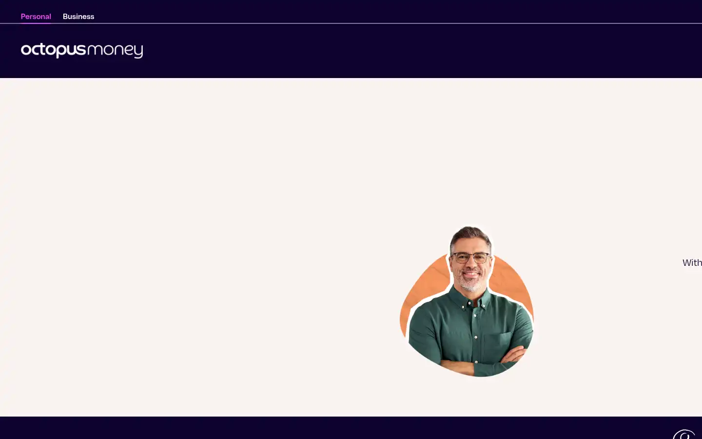 Screenshot of octopusmoney.com