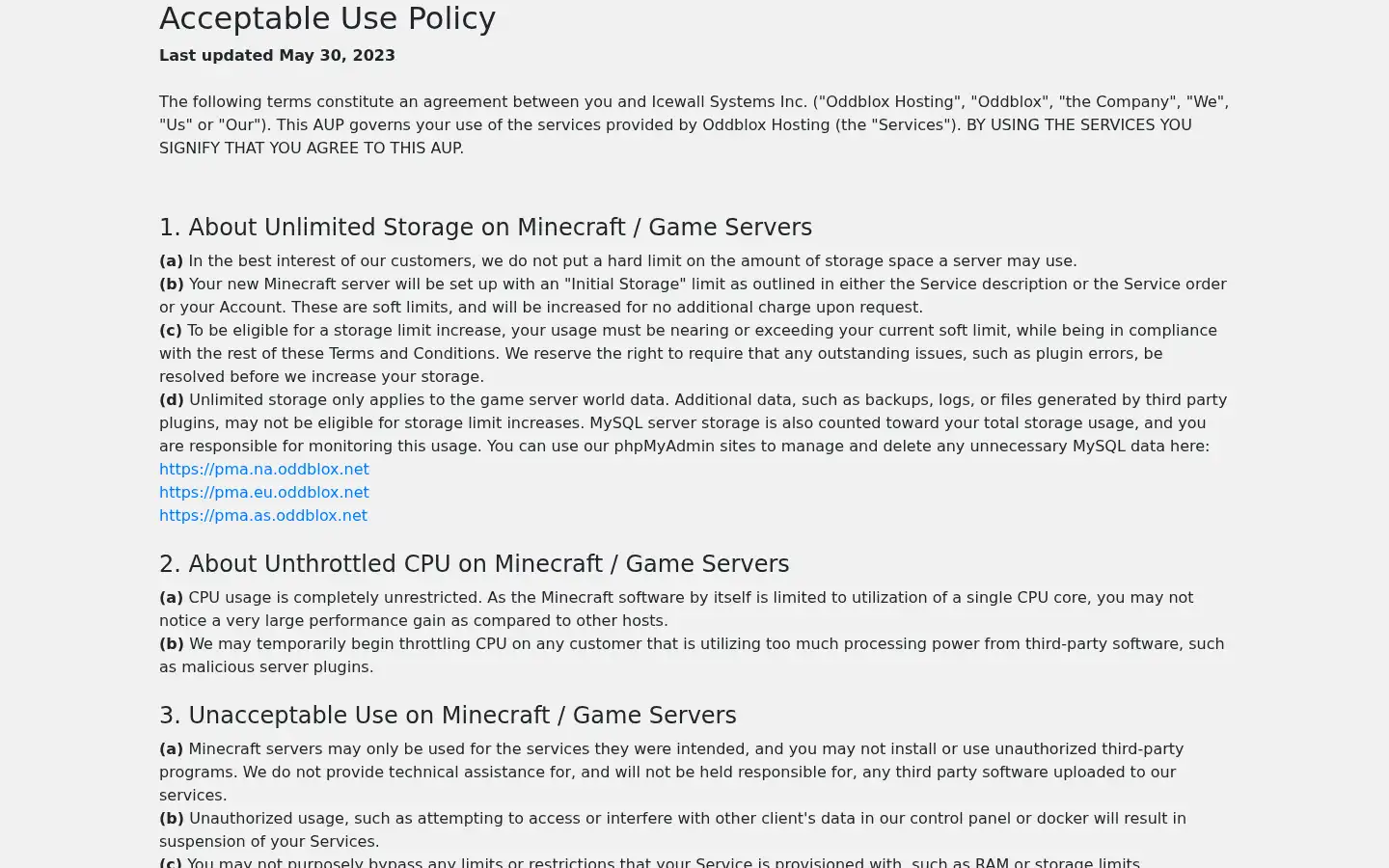 Screenshot of oddblox.net