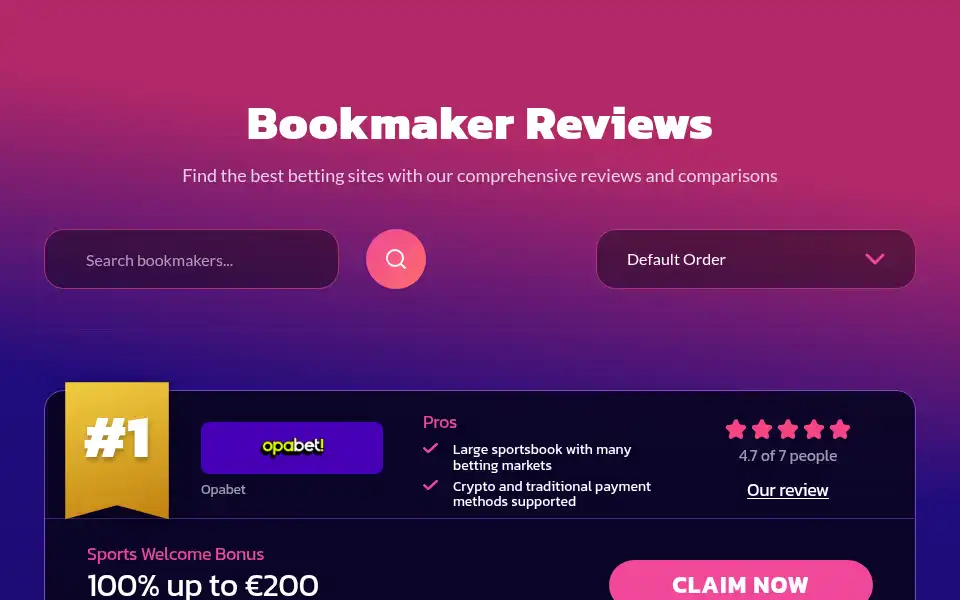 Screenshot of oddswiki.io