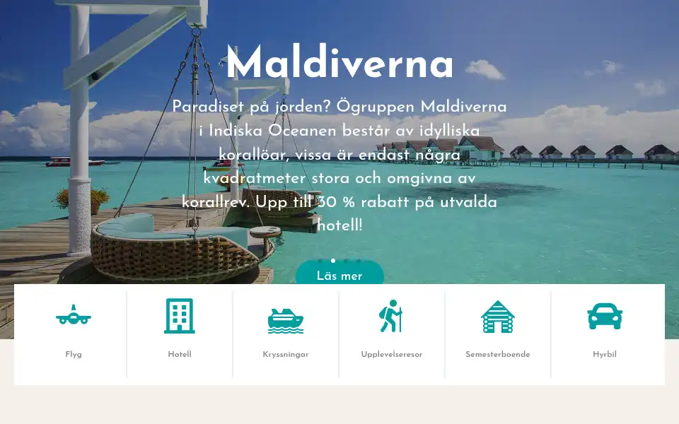 Screenshot of odenresor.se