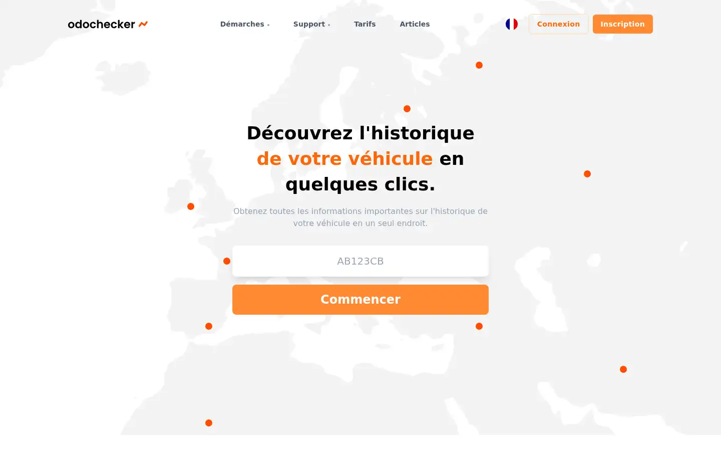 Screenshot of odochecker.com