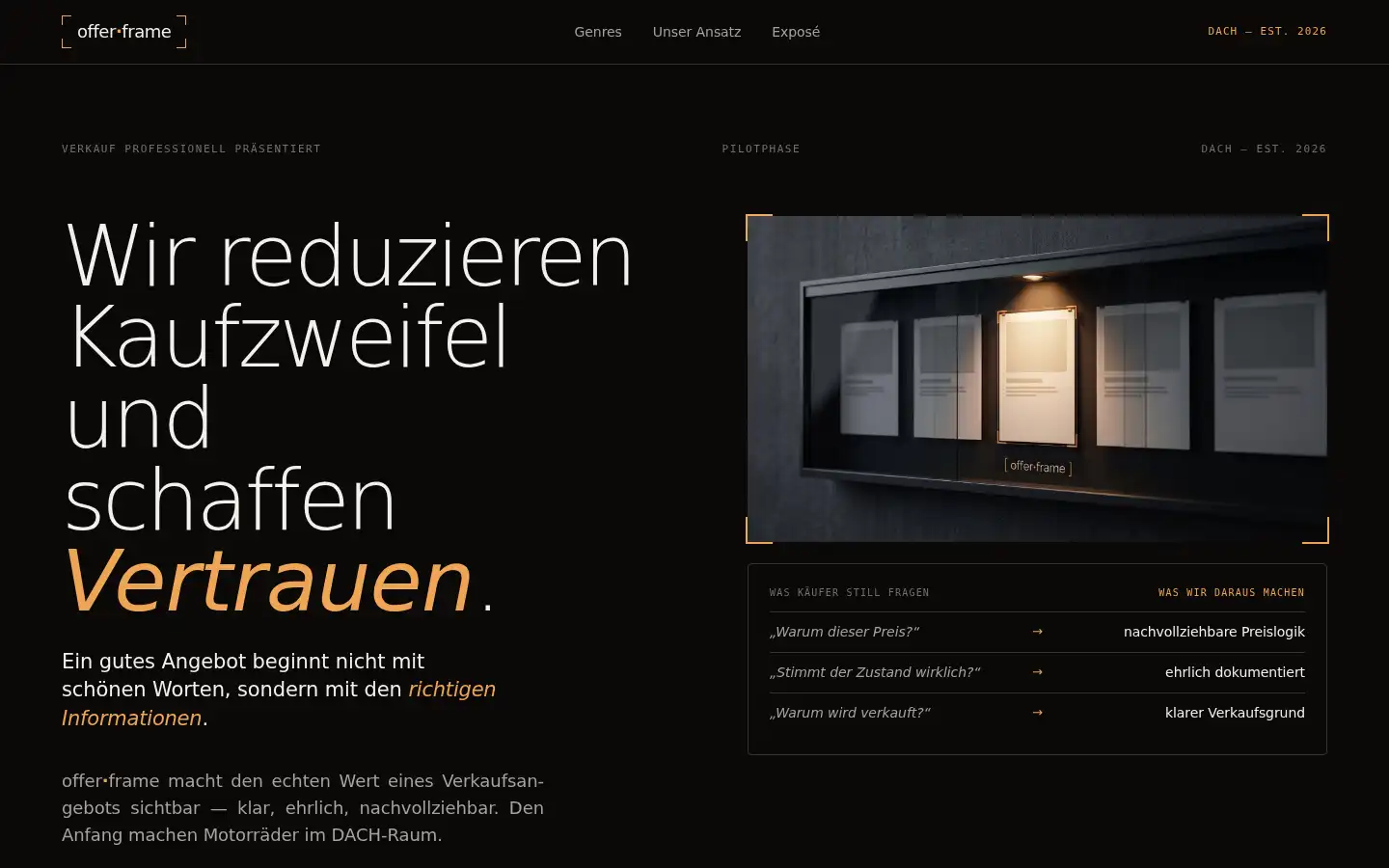Screenshot of offerframe.at