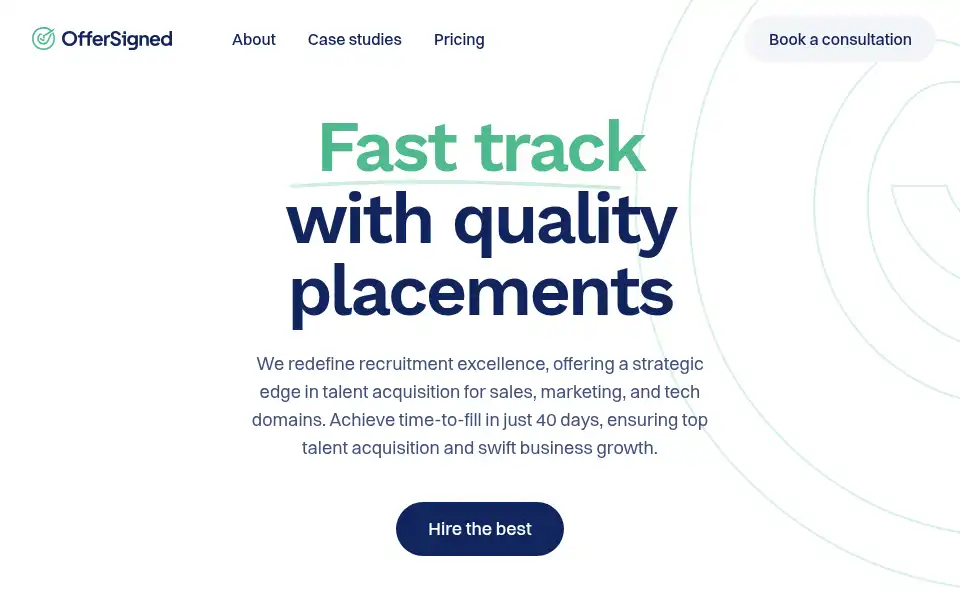 Screenshot of offersigned.io