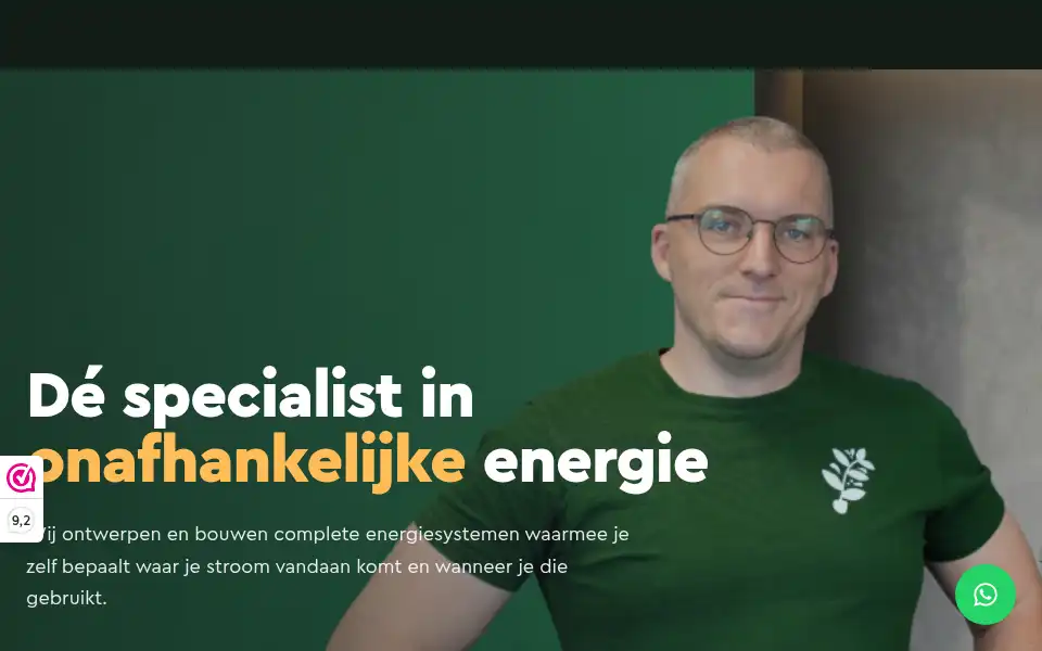 Screenshot of offgridcentrum.nl