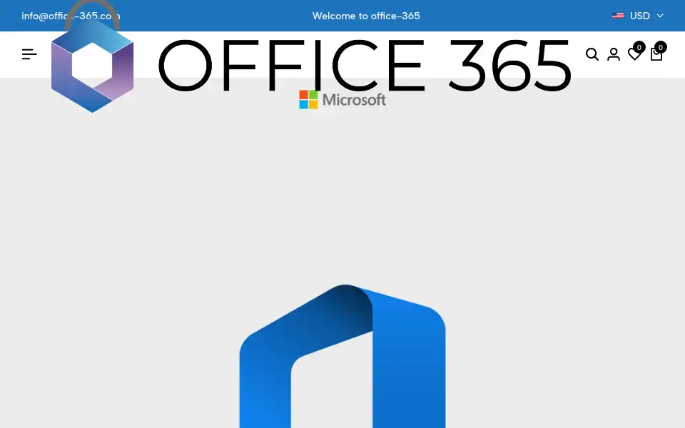 Screenshot of office-365.com