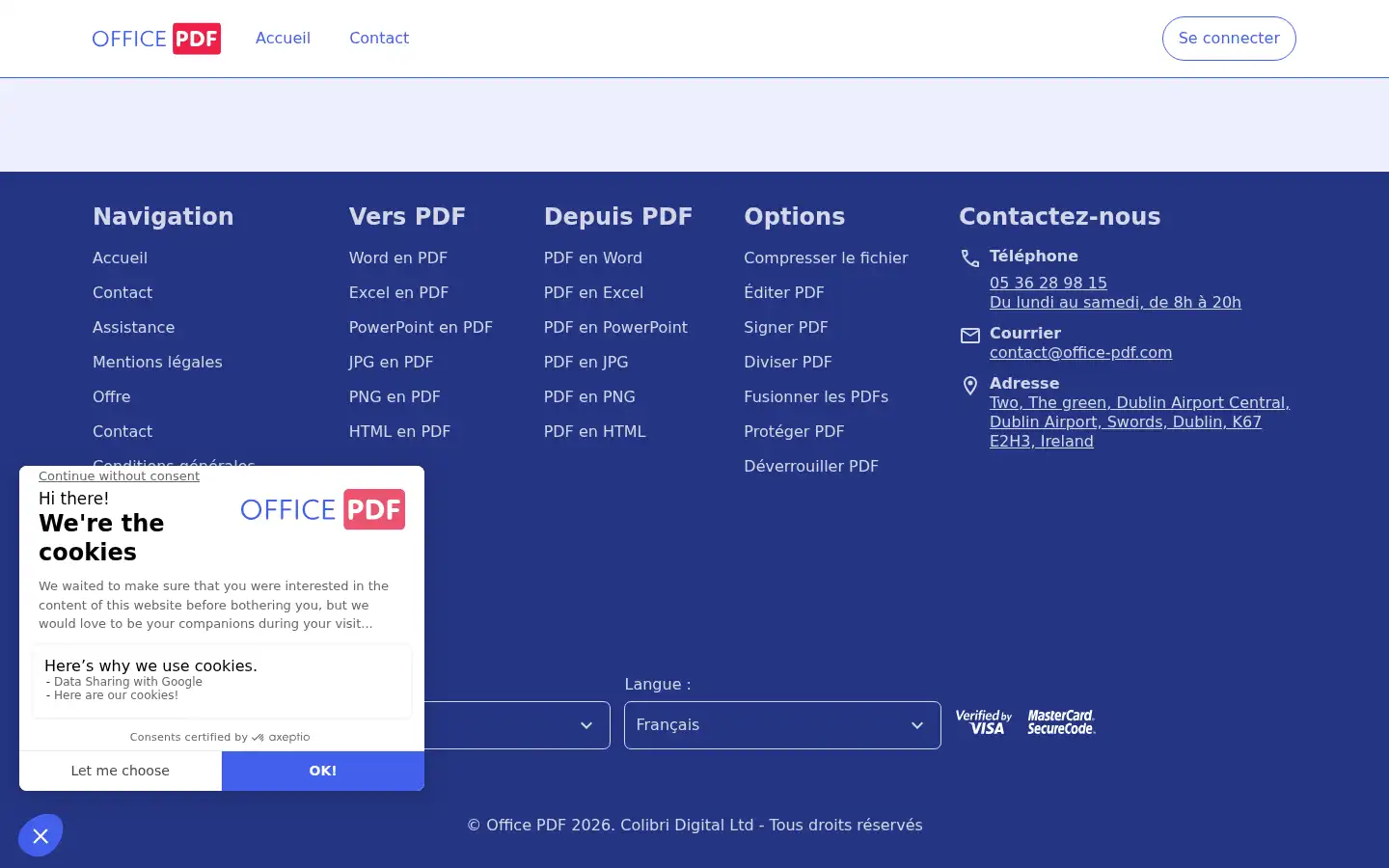 Screenshot of office-pdf.com