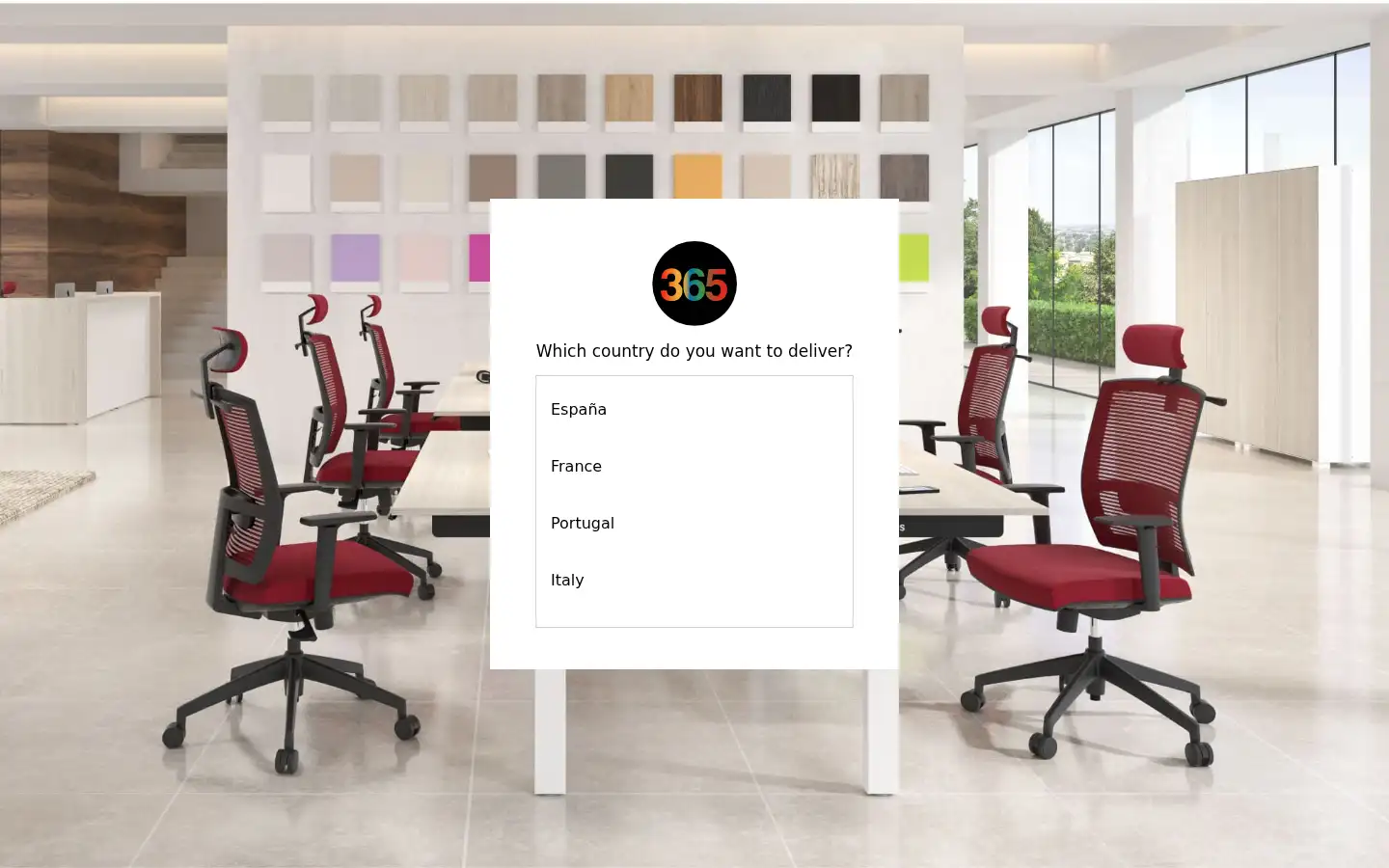 Screenshot of officechair365.com