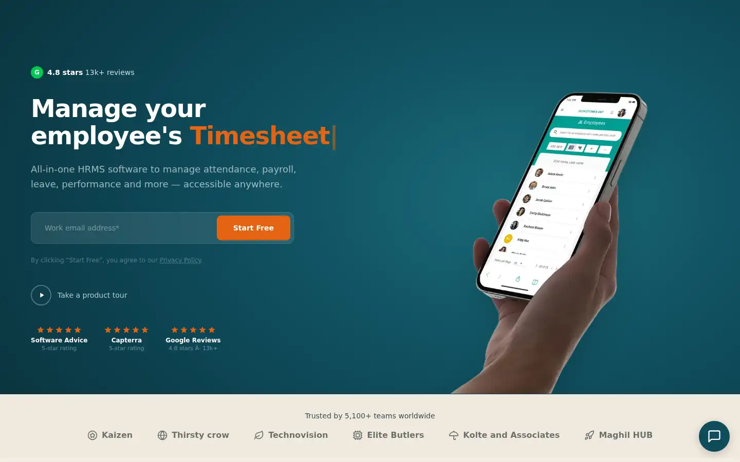 Screenshot of officeportal.io
