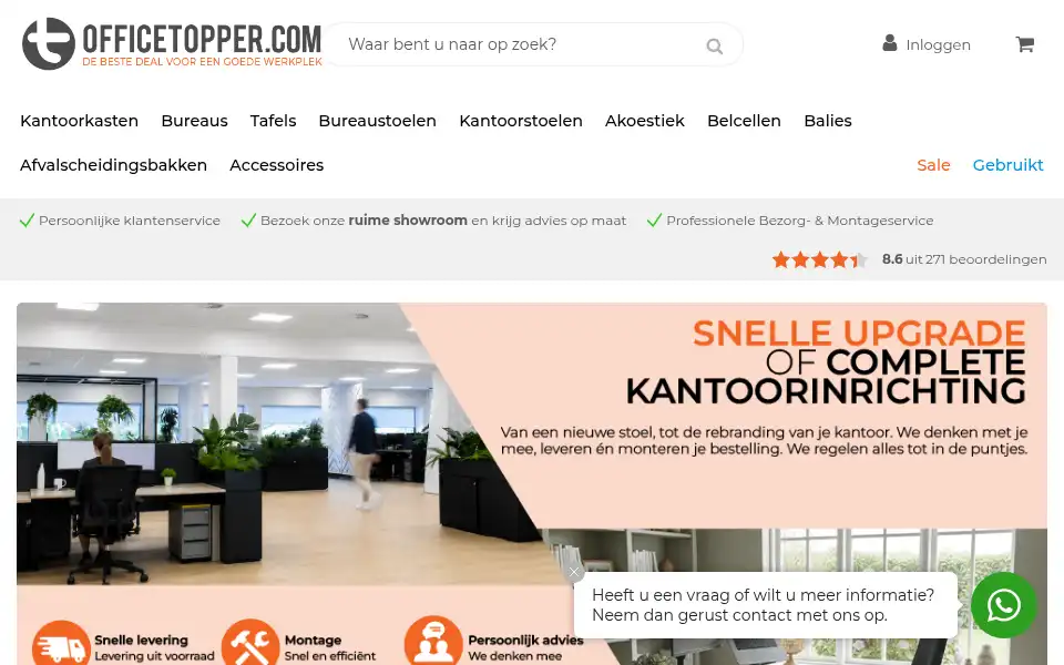 Screenshot of officetopper.com