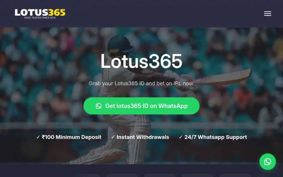 Screenshot of official-lotus365.org
