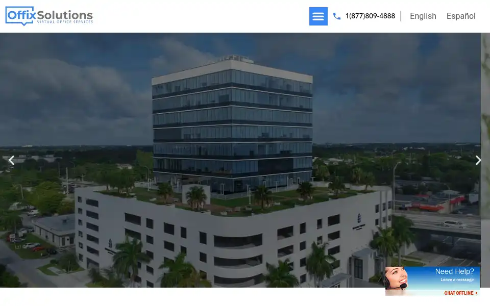 Screenshot of offixsolutions.com