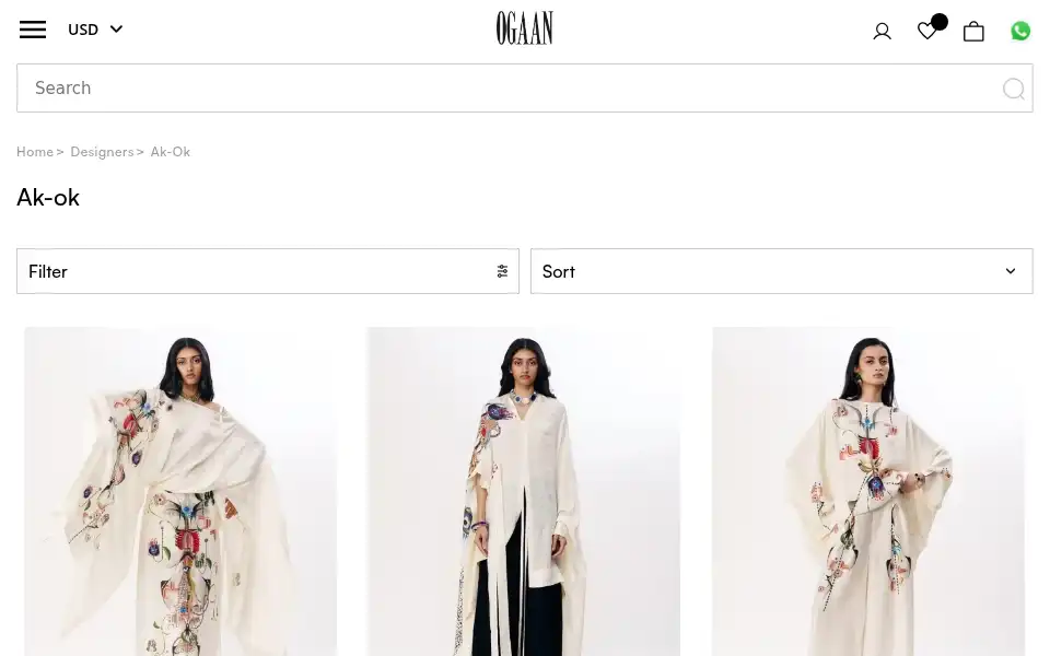 Screenshot of ogaan.com