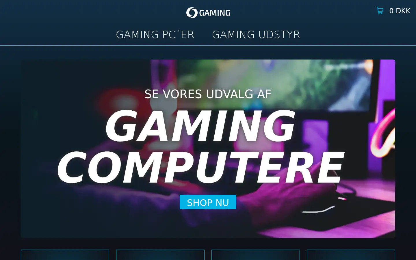 Screenshot of ogaming.dk
