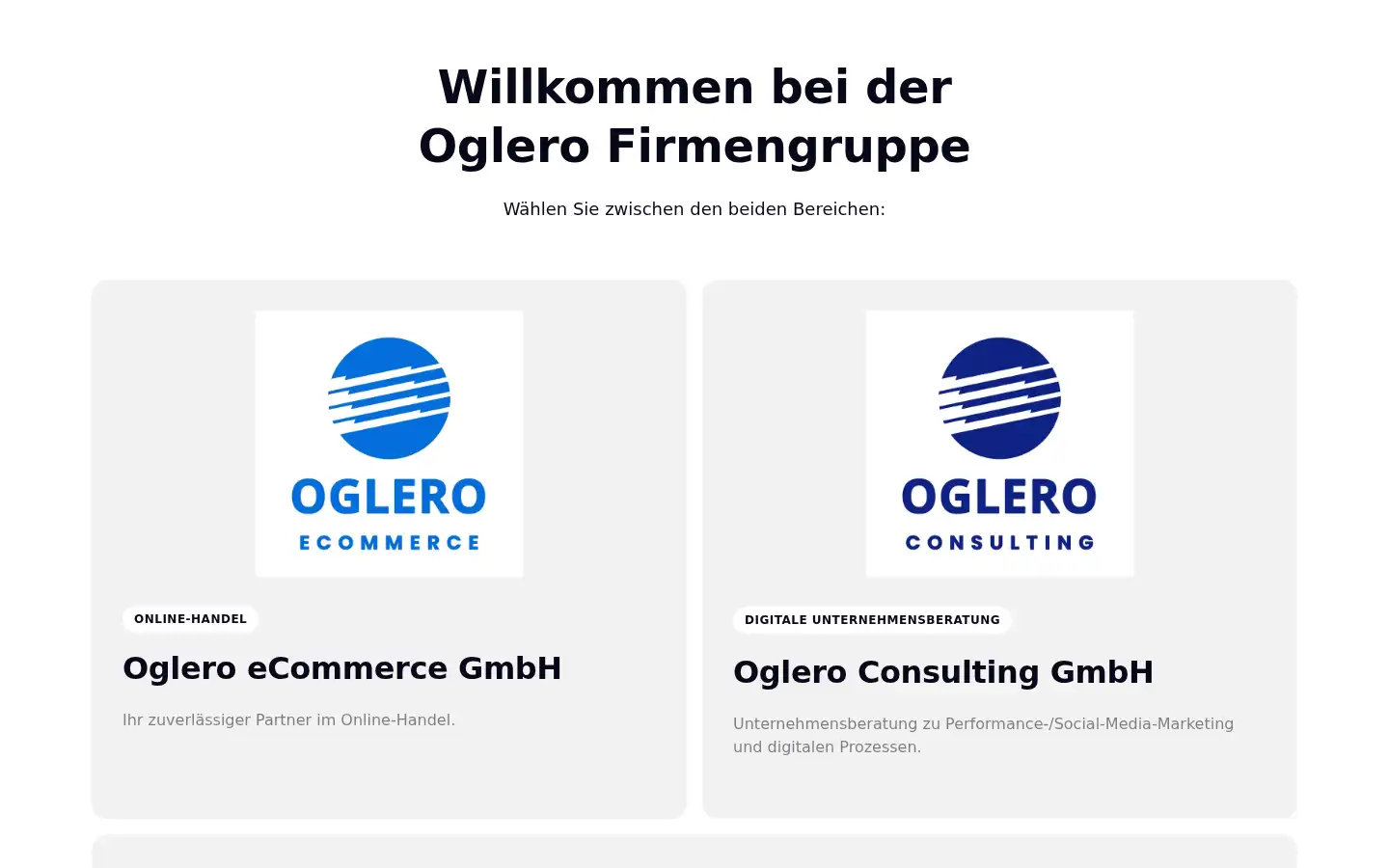 Screenshot of oglero.de