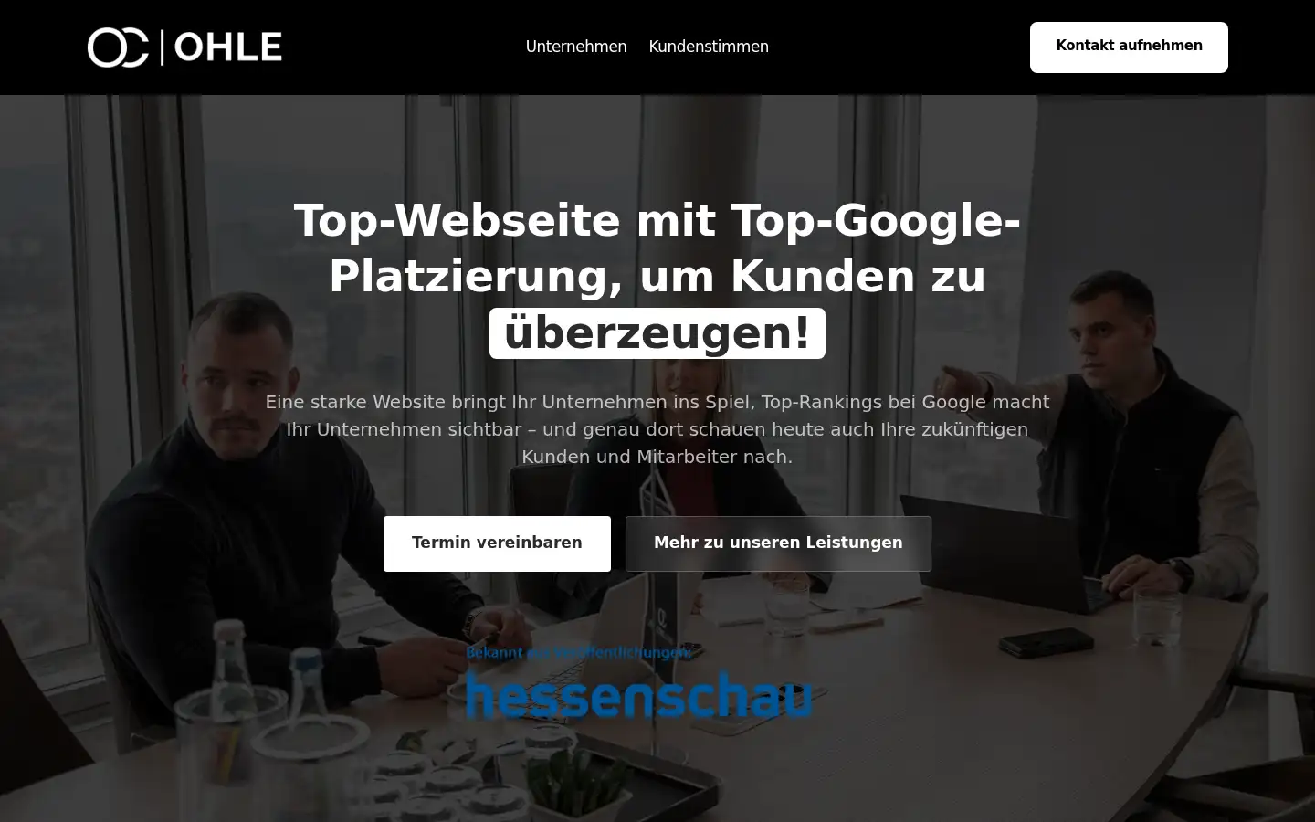 Screenshot of ohle-consulting.de