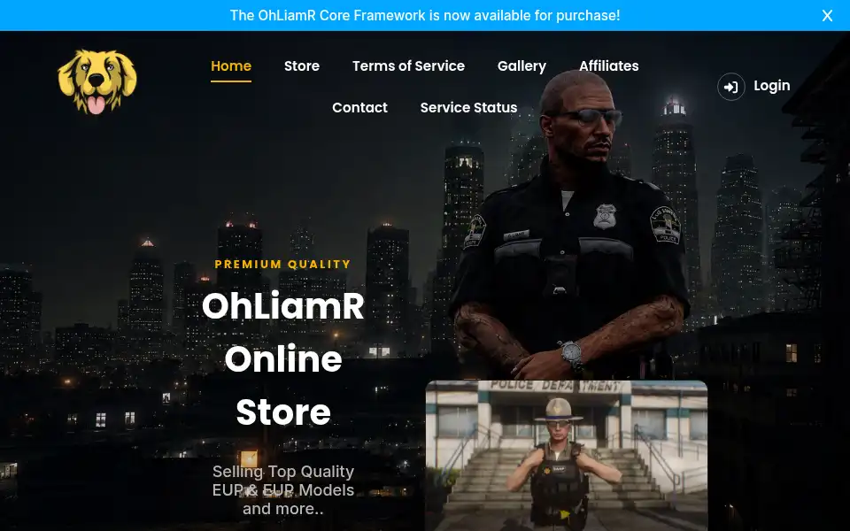 Screenshot of ohliamr.com
