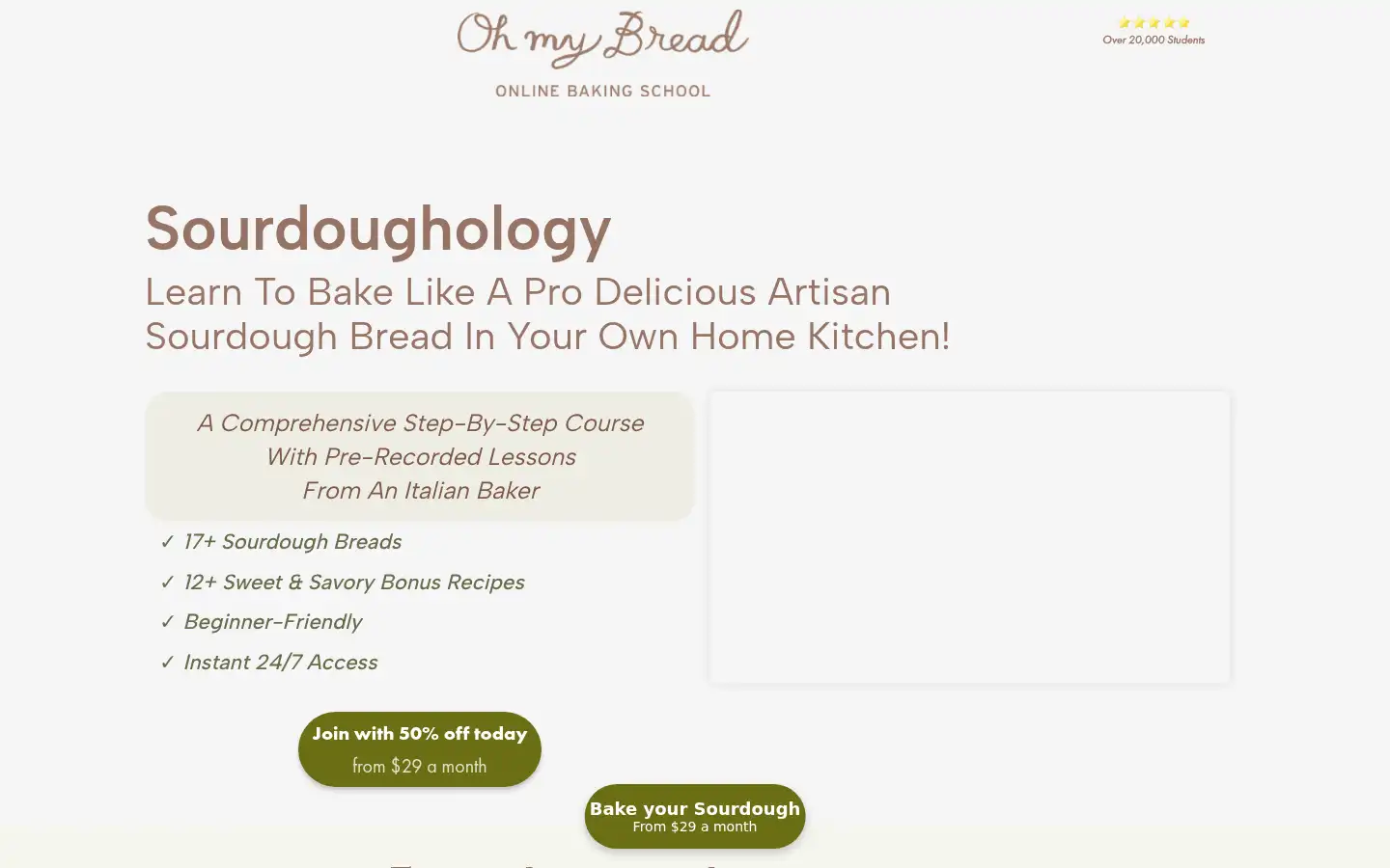 Screenshot of ohmybread.online