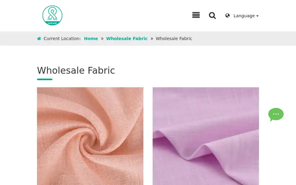 Screenshot of ohscarf.com