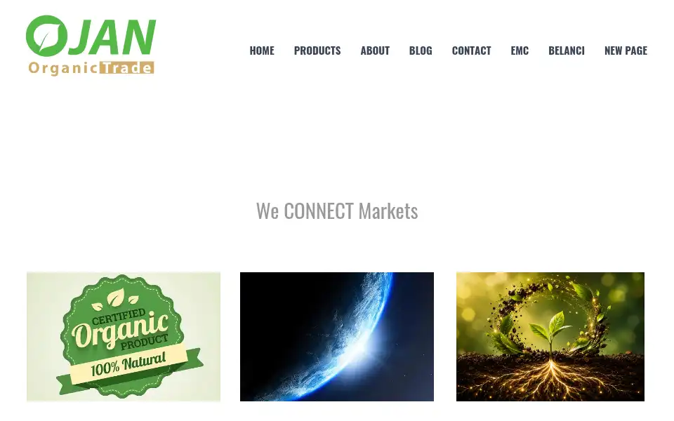 Screenshot of ojantrade.bio