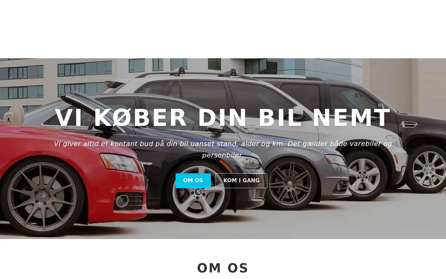 Screenshot of ojauto.dk