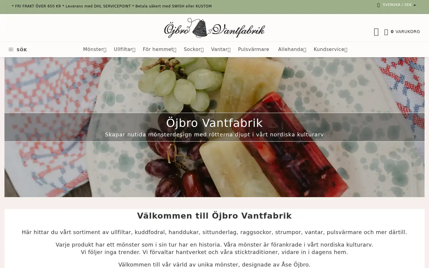 Screenshot of ojbrovantfabrik.se