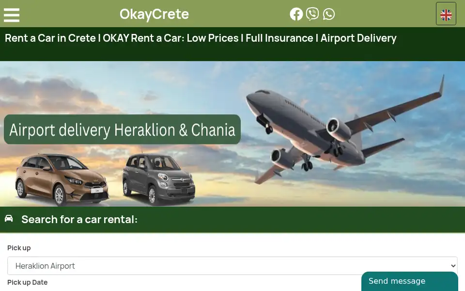 Screenshot of okaycrete.com